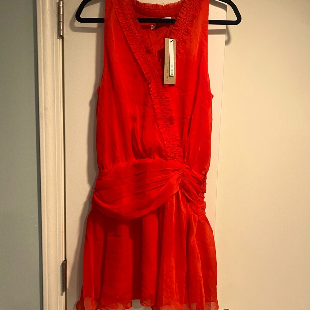 Do + Be Orange dress